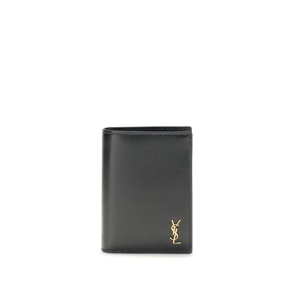 Black Calf Leather Bos Taurus Wallet