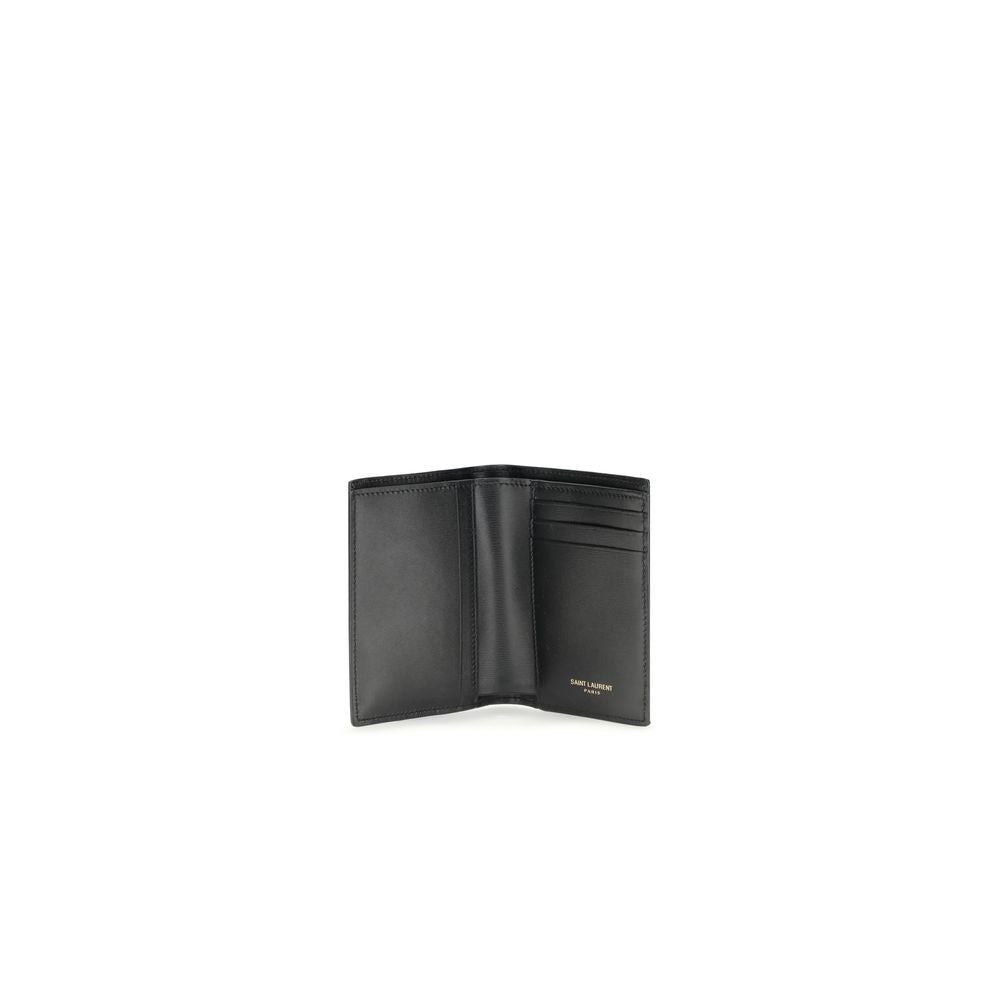 Black Calf Leather Bos Taurus Wallet