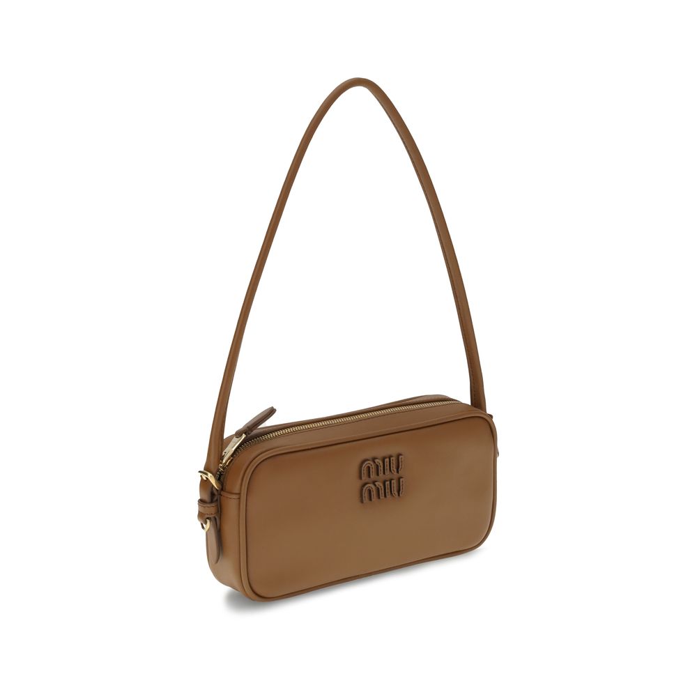 Brown Calf Leather Bos Taurus Shoulder Bag