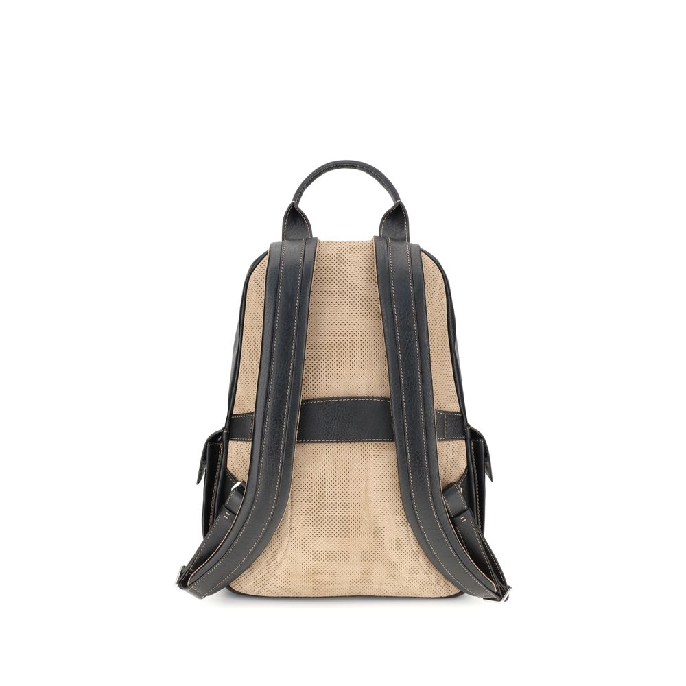 Leather Travel Backpack