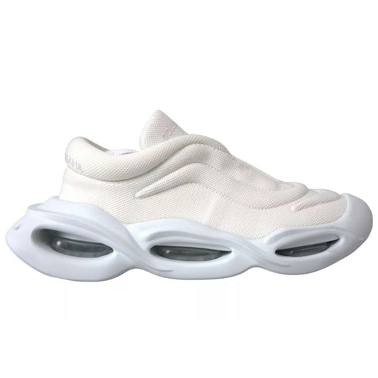 White Polyester Sneaker