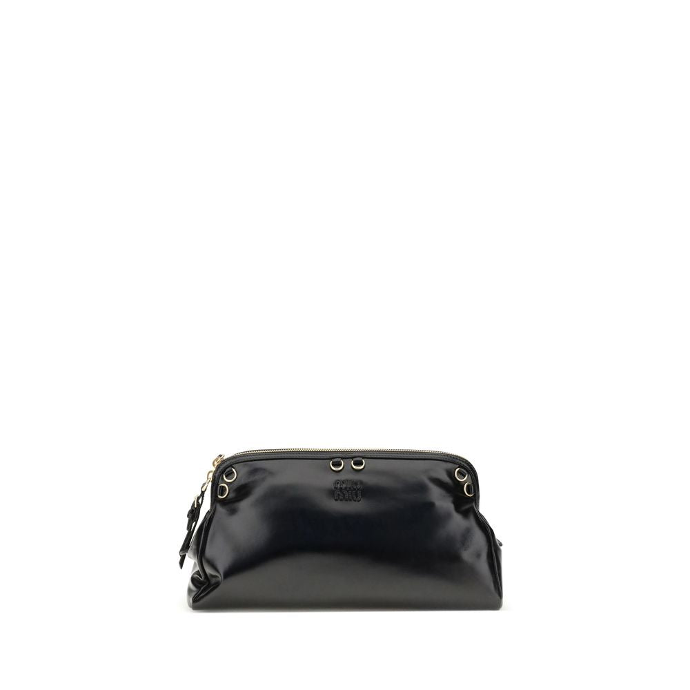 Black Calf Leather Bos Taurus Shoulder Bag