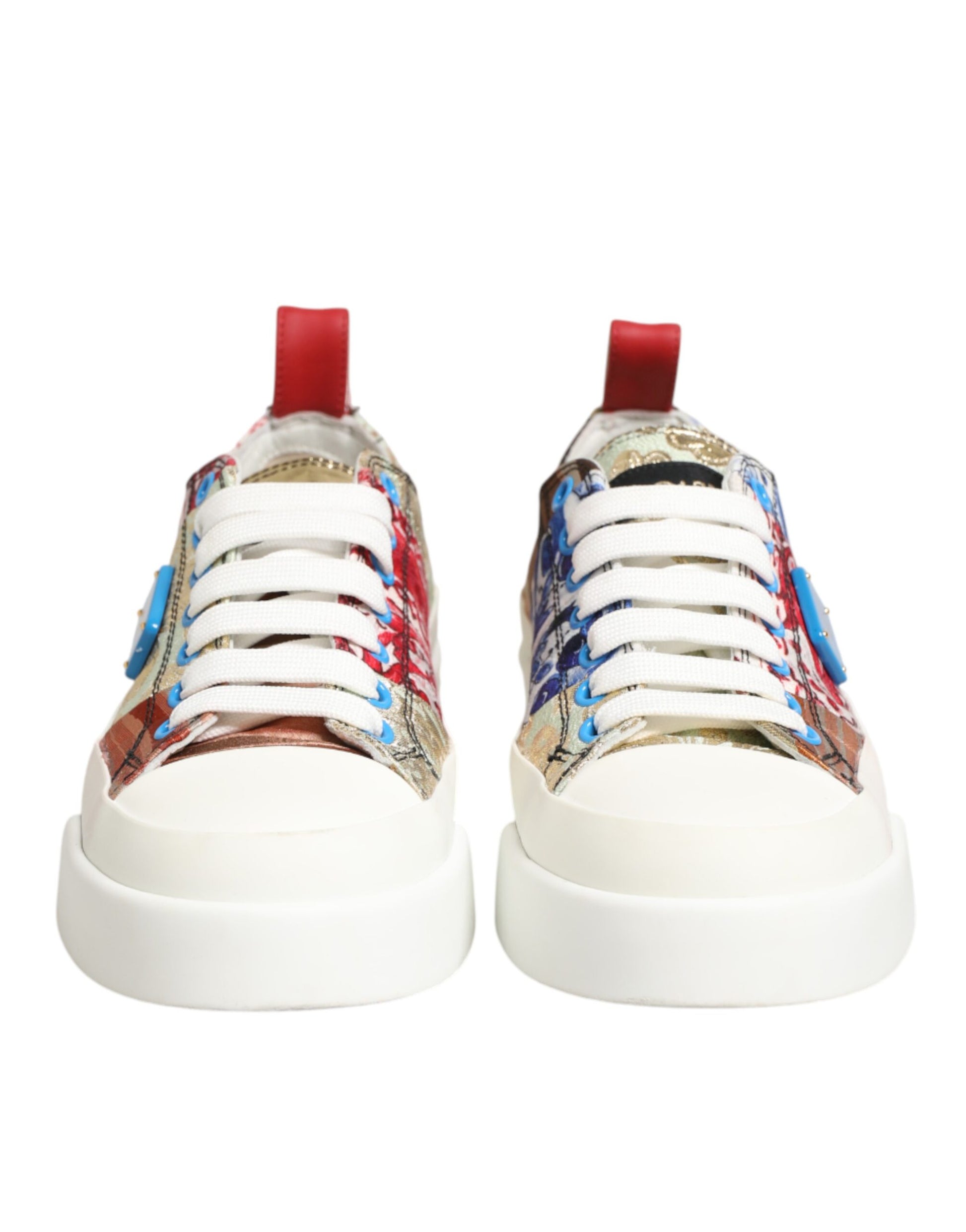 Multicolor Patchwork Low Top Sneakers Shoes