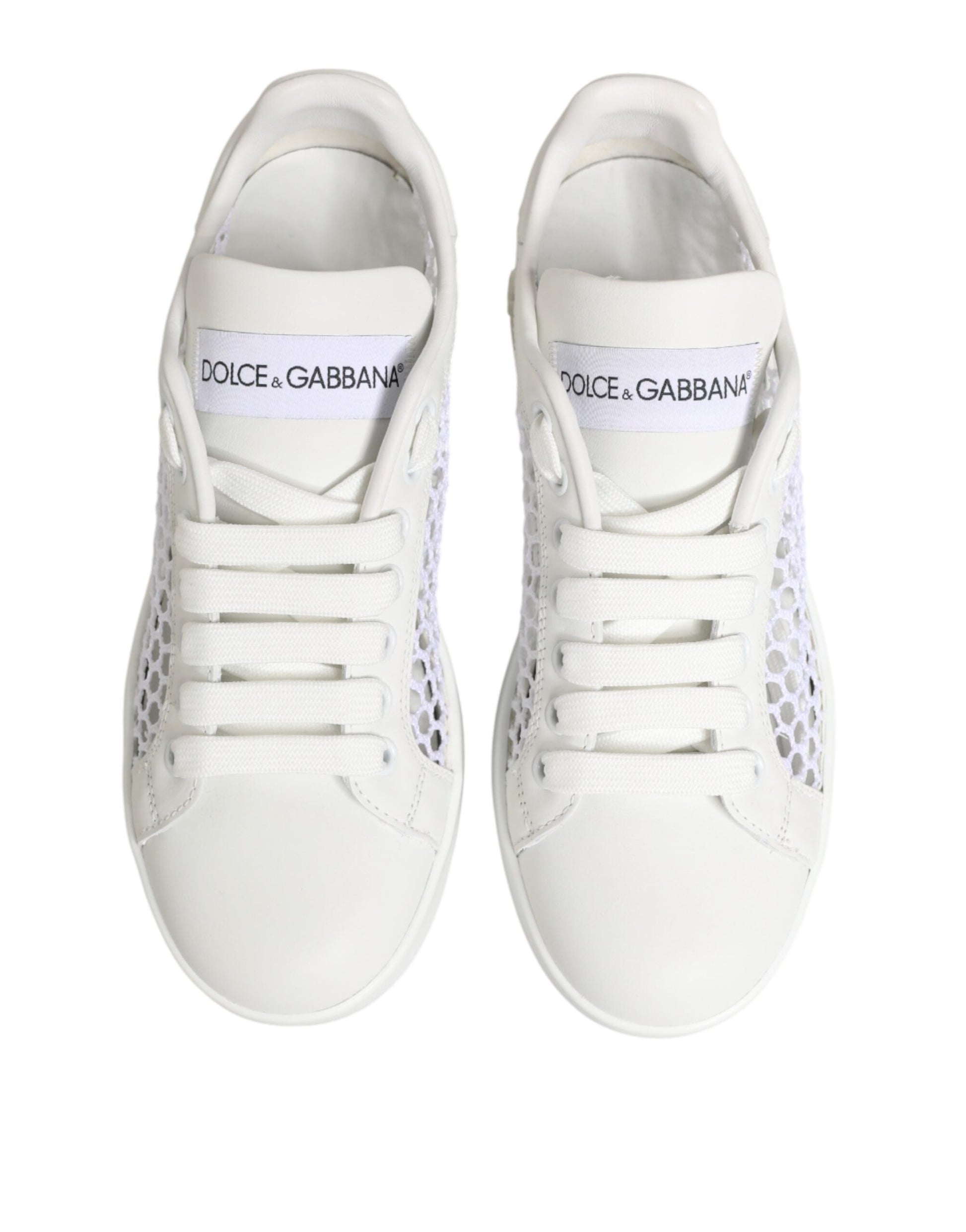 White Mesh Inserts Low Top Sneakers Shoes