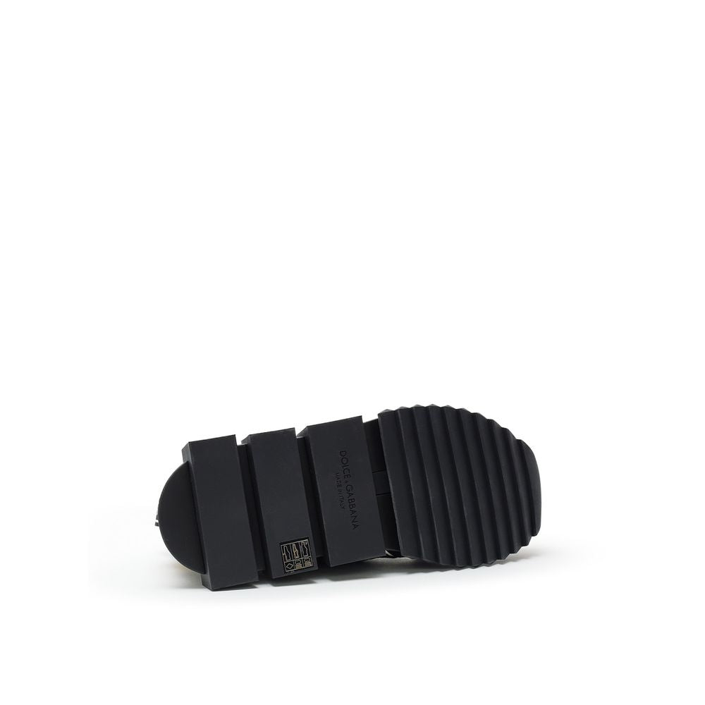 Black Technical High Top Sneakers