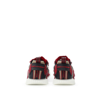 Black Technical Athletic Sneakers