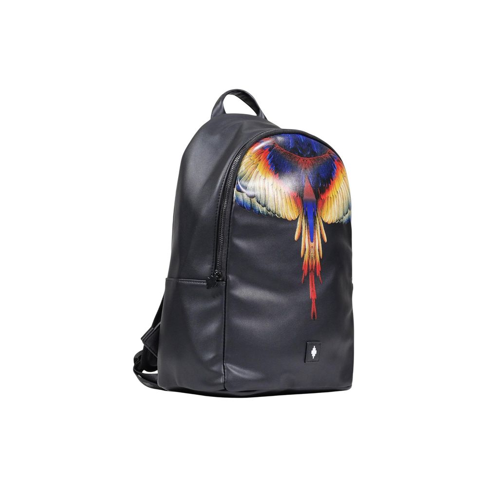Black Polyethylene Backpack