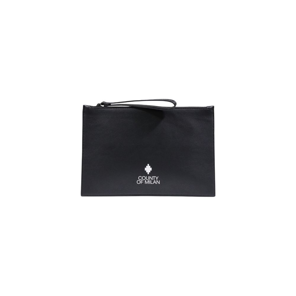 Black Polyethylene Clutch Bag