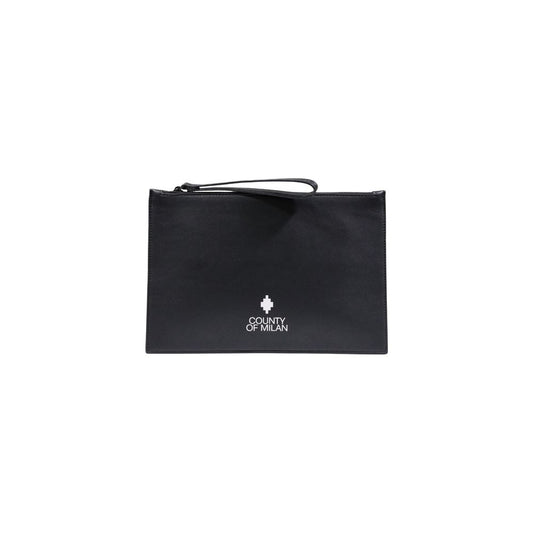 Black Polyethylene Clutch Bag