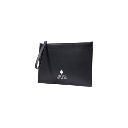 Black Polyethylene Clutch Bag