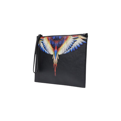 Black Polyethylene Clutch Bag