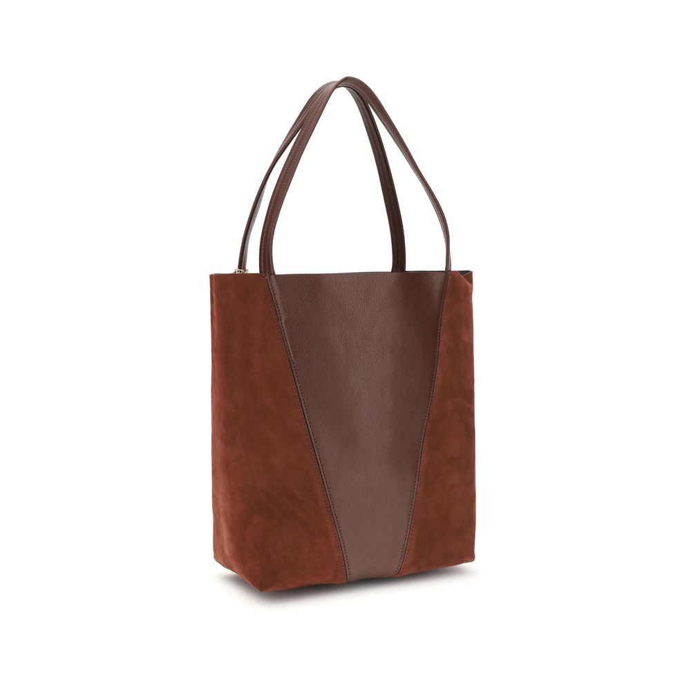 Brown Leather Shoulder Bag