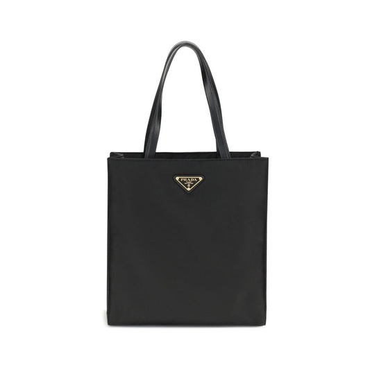 Black Recycled Polyamide Shoulder Bag