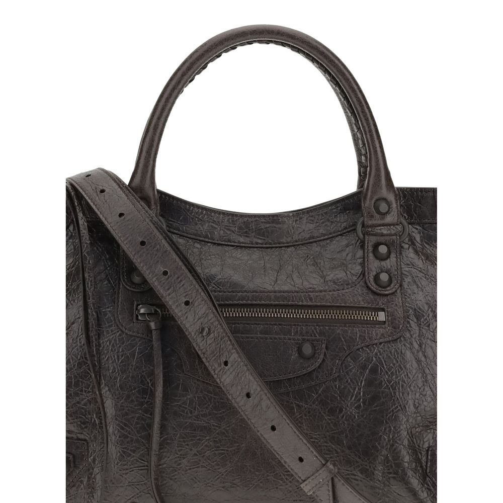 Brown Calf Leather Bos Taurus Shoulder Bag