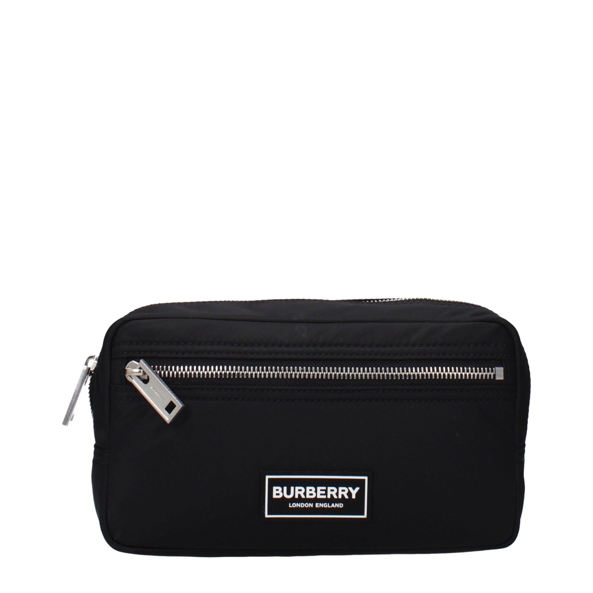 Black Nylon Clutch Bag