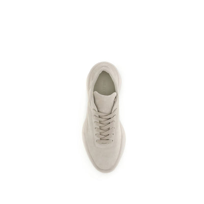 Beige Rubber Athletic Sneakers