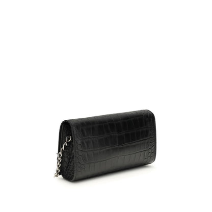 Black Calf Leather Bos Taurus Wallet