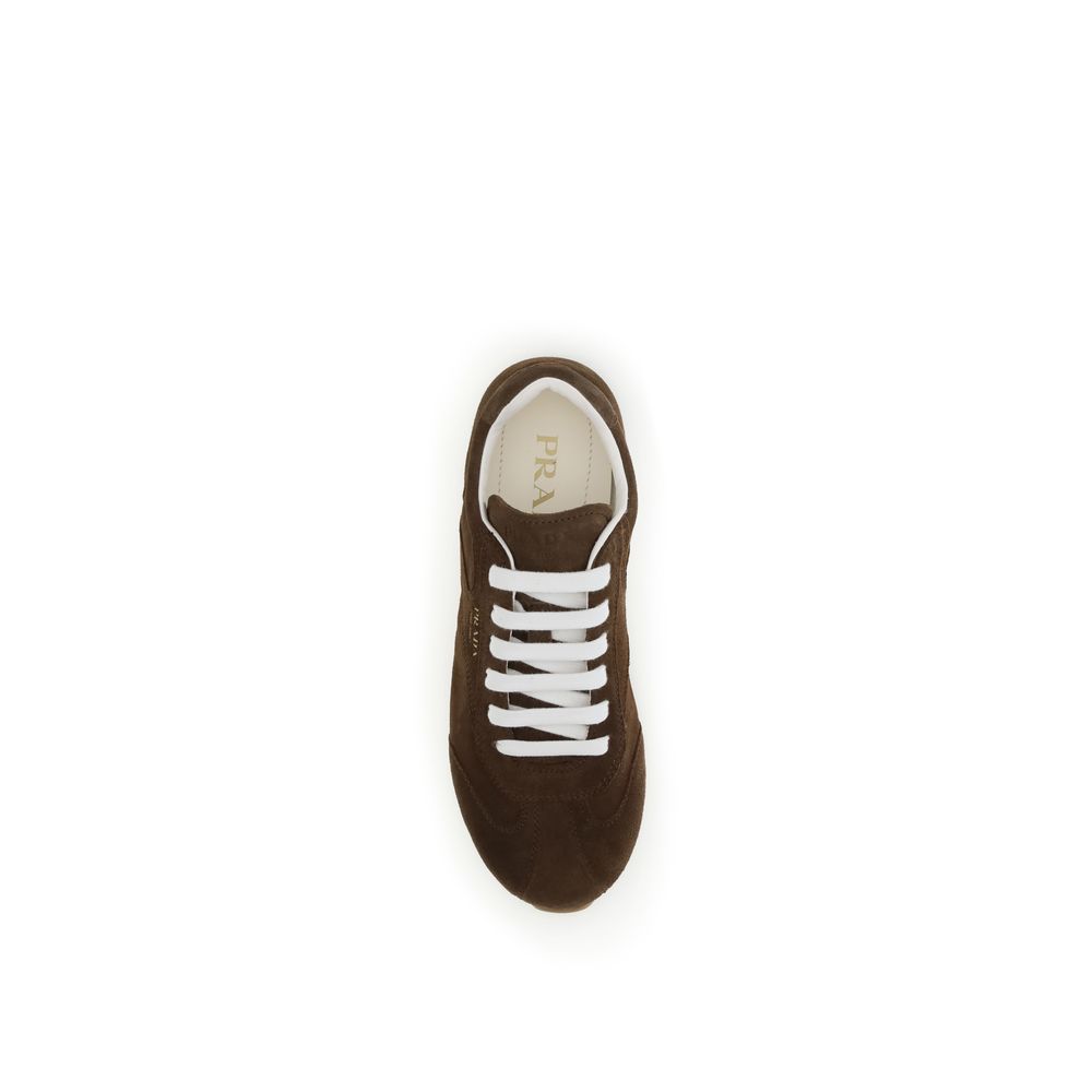 Brown Calf Leather Bos Taurus Sneakers
