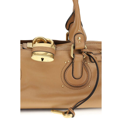 Brown Buffalo Leather Shoulder Bag