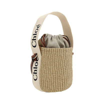 White Canvas Shoulder Bag